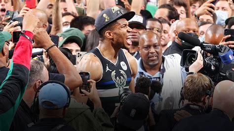 Giannis Antetokounmpo scores 50 points in Game 6 of NBA .